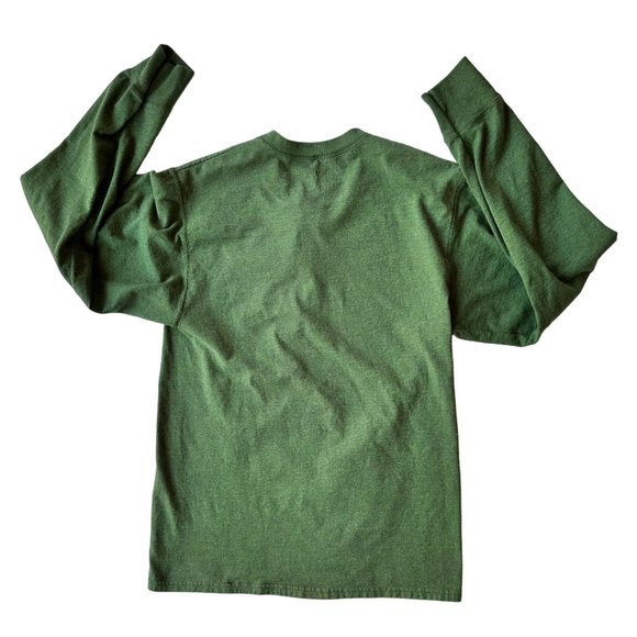 Vintage Key West Shirt Medium Henley Hanes Hunter Green Buffett Florida … - Picture 9 of 12